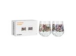 Ritzenhoff Gin-Tumbler Schattenfauna 2Er-Set 001, Gin-Becher, Maggie Enterrios, Kristallglas, 710 Ml, 3701001