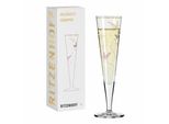 Ritzenhoff Champagnerglas Goldnacht Champagner 017, Concetta Lorenzo, Kristallglas, 205 Ml, 1071017