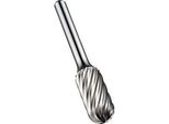 Fresa Wrc Ø 6,3 Lunghezza Testa 12,7 Mm Gambo Ø 3 Dentatura In Metallo Duro Per Inox