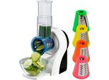 Esperanza EKM026 Electric Grater/Spiralizer Plastic Multicolour