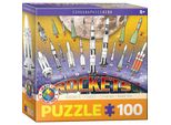 Eurographics Puzzle Raketen, Kinderpuzzle, 100 Teile, 48 X 33 Cm, 6100-1015