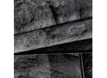 Tappeto Parma A Pelo Corto Rettangolare 80X150Cm Nero 9250