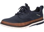 Bugatti Sandman Scarpe Da Uomo - Scarpe Basse Eleganti - Scarpe Stringate Blu Nuovo