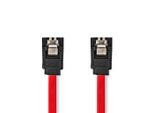 Cavo Sata | 1,5 Gbps | Sata 7-Pin Hona | Sata 7-Pin Hona | Nickelplaterad | 0,50 M | Platt | Pvc | RöD | LåDa