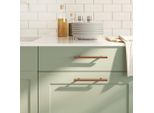 Vidaxl Maniglie Per Mobili 10 Pz. Bronzo 128 Mm Acciaio Inox