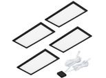Luce Cucina Led Sottopensile 4X6 W, Luce Cucina Basso, Interruttore Ir