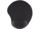Hama 00126855 Hama Mousepad Con Poggiapolsi Ergonomico Mini Nero