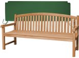 Teako Design Elegante Panchina Da Giardino Bari In Teak - Resistente Alle Intemperie E In Varie Dimensioni (180 Cm, Verde)