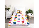 Paw Patrol, Biancheria Da Letto Per Bambini, Biancheria Da Letto Per Bambini, Chase, Marshall, Rubble, Piumino 100 X 135 + Cuscino 40 X 60 Cm 100% Cotone