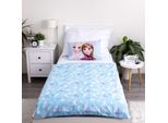 Jerry Fabrics Lenzuola Per Culla Ice Kingdom Azzurro 03 Baby Cotone, 100/135, 40/60 Cm