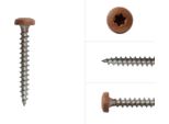 Viti In Acciaio Corten 4,2 X 32 Mm - Per 50 Pezzi