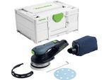 Festool Etsc 2 125-Basic Levigatrice Rotorbitale A Batteria 18 V 125 Mm Brushless ( 577733 ) + Systainer - Senza Batteria, Senza Caricabatteria