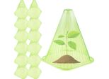 Campane Da Giardino Per Piante, Coperture In Plastica Per Piante, Antigelo, 12 Pezzi/Set