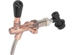 Rubinetto Della Birra G5/8 Rubinetto Della Birra In Ottone In Acciaio Inox Rubinetto Della Birra Regolabile Con Connettore Rapido Bronzo Rosso
