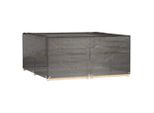 Syfax™ Copertura Mobili Da Giardino 16 Occhielli 205X205X90Cm Quadrata