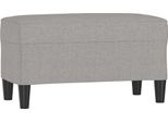 Syfax™ Panca Grigio Chiaro 70X35X41 Cm In Tessuto