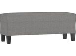 Syfax™ Panca Grigio Scuro 100X35X41 Cm In Tessuto