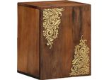 Syfax™ Armadietto A Muro Con Porta Marrone Miele 38 X 33 X 48 Cm