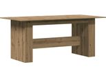 Syfax™ Tavolo Da Pranzo Rovere Artigianale 180X90X76 Cm In Truciolato