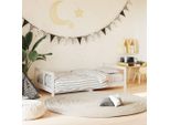 Syfax™ Giroletto Per Bambini Bianco 80X160Cm In Legno Massello Di Pino