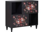 Syfax™ Armadi Di Stoccaggio Con Porta Multicolore 80 X 33,5 X 75 Cm