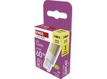 Lampadina Led Emos G9 Classic 4,9 W, Sostituisce Una Lampadina Alogena Da 60 W, Attacco G9 Jc Con Luminosità 806 Lm, Bianco Freddo 6500 K, Lunga Durata, ZQ9C44