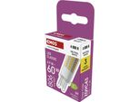 Lampadina Led Emos G9 Classic 4,9 W, Sostituisce Una Lampadina Alogena Da 60 W, Attacco G9 Jc Con Luminosità 806 Lm, Bianco Neutro 4000K, Lunga Durata, ZQ9C43