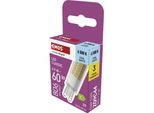 Lampadina Led Emos G9 Classic 4,9 W, Sostituisce Una Lampadina Alogena Da 60 Watt, Attacco G9 Jc Con Luminosità 806 Lm, Bianco Caldo 3000 K, Lunga Durata, ZQ9C42