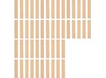 Stoppini In Legno Per Candele, 140 X 25 X 1 Mm, 50 Pezzi