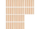 Stoppini In Legno Per Candele, 140 X 30 X 1 Mm, 50 Pezzi