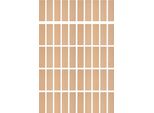 Stoppini In Legno Per Candele, 100 X 30 X 1 Mm, 50 Pezzi