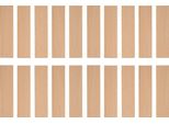Stoppini In Legno Per Candele, 100 X 25 X 1 Mm, 20 Pezzi