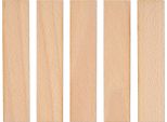 Stoppini In Legno Per Candele, 140 X 30 X 1 Mm, 5 Pezzi