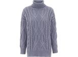 Maglione Da Donna Bionda - Grigio-Blu, Xs/S