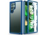 Custodia Protettiva Per Samsung Galaxy S23 Ultra Blu SM-S918B SM-S918N