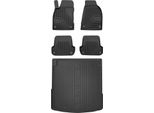 Set 77 Tappetini In Gomma E Tappetini Audi A4 B6 Limousine 2000-2004