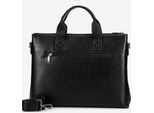 Borsa Per Laptop Da Donna Wittchen (15,6 Pollici) In Pelle Ecologica, Nera