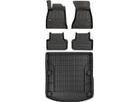 Set Di Tappetini In Gomma 3D E Tappetini Audi A4 B9 Berlina 2015-