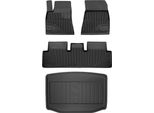 Set 77 Tappetini E Tappetini Per Tesla Model 3 Berlina Dal 2017