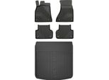 Set 77 Tappetini In Gomma E Tappetini Audi A5 Sportback 8T 2009-2011