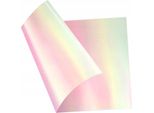 Carta Da Regalo Olografica, 20 Fogli Di Cellophane Con Motivo Floreale