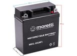 Moretti 12V Agm (Gel) Batterie MB5L-BS / 12N5-3B