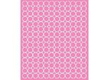 Adesivi Rotondi, Diametro 1,5 Cm, 180 Pezzi, Rosa Opaco