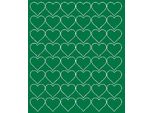 Adesivi A Forma Di Cuore Per San Valentino, 3 Cm, 48 Pezzi, Verde Opaco