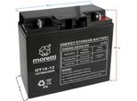 Moretti (Gel) Ot 12V/18AH Batteria Per Tosaerba