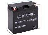 Moretti Agm (Gel) MT14B Batterie