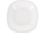 Piatto Fondo Bianco In Vetro 21 Cm 500 Ml Luna