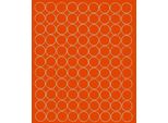 Adesivi Rotondi, Diametro 2 Cm, Pois, 99 Pezzi, Arancione Opaco