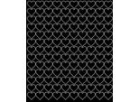 Adesivi A Forma Di Cuore Per San Valentino, 2 Cm, 130 Pezzi, Nero Lucido