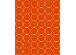 Adesivi Rotondi, Diametro 6 Cm, 48 Pezzi, Arancione Brillante